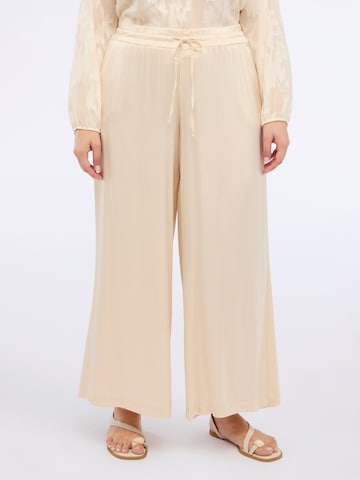 Fiorella Rubino Regular Broek in Beige