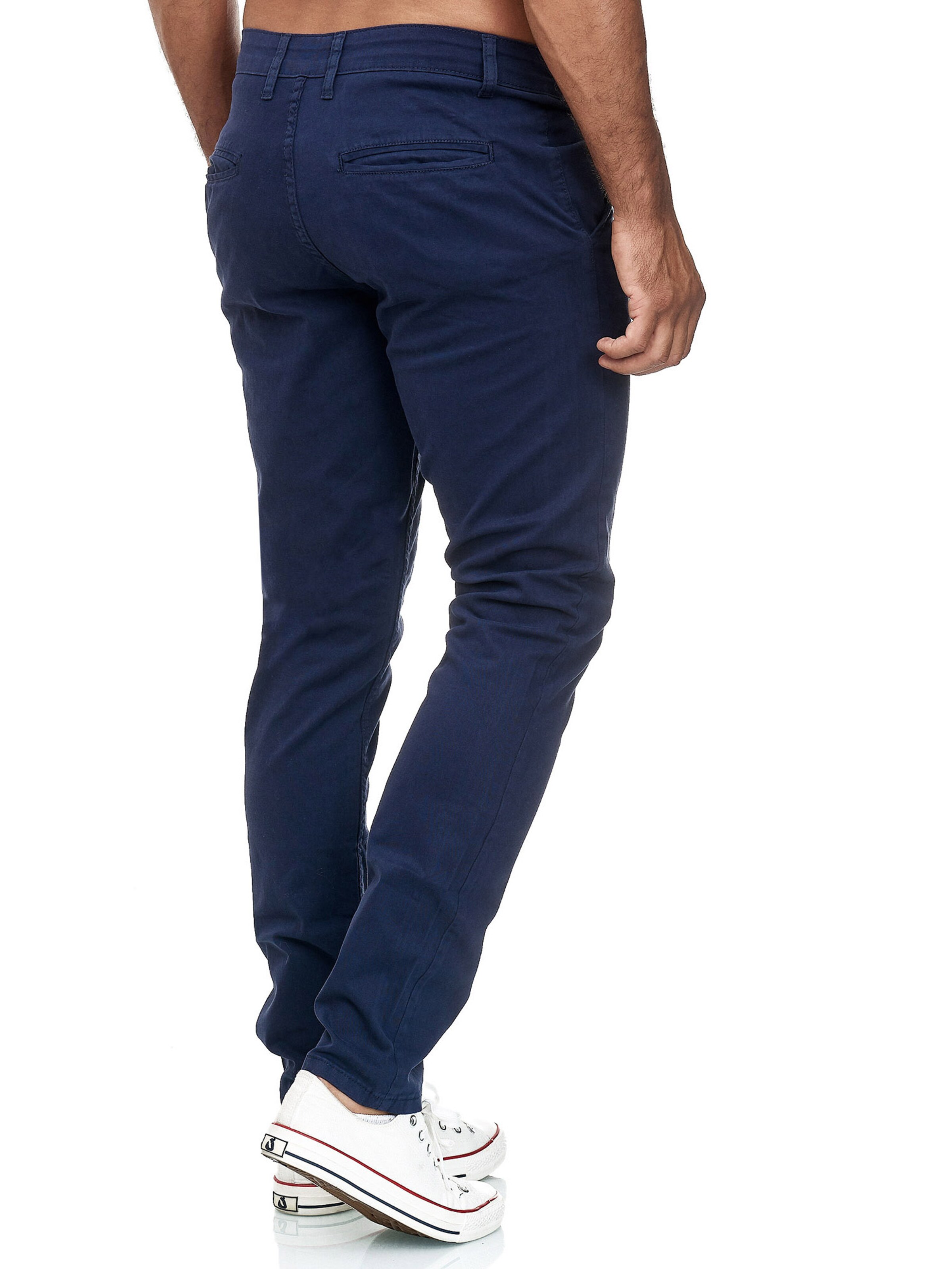 Slimfit Pantaloni chino '19530' di Tazzio in blu