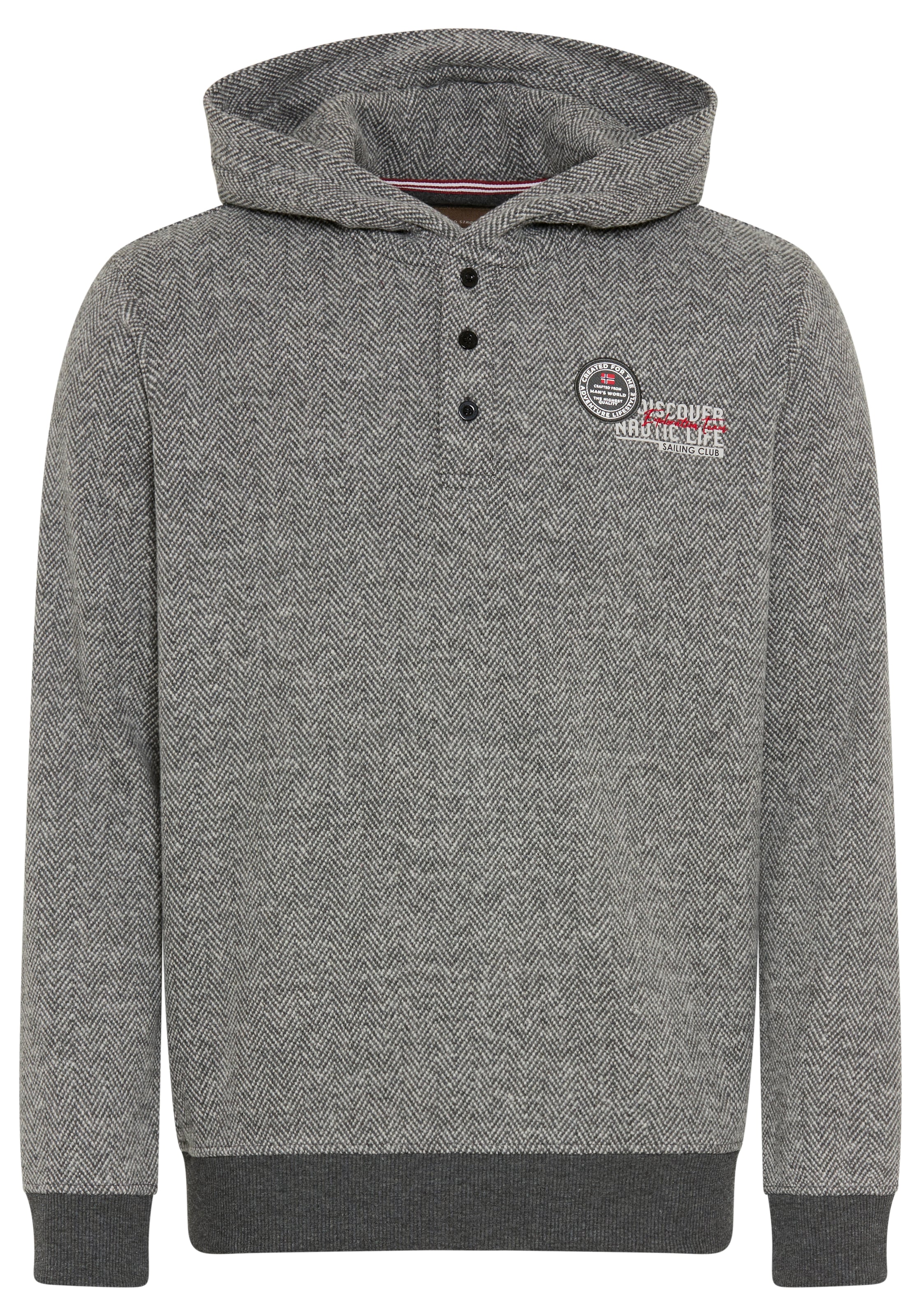 Man's World Pullover in Grau: Vorderseite