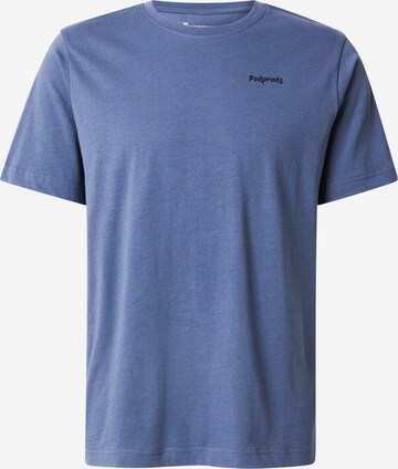 KnowledgeCotton Apparel Shirt in Blauw: voorkant