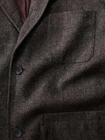 Seasalt Cornwall Regular fit Colbert 'Pelynt' in Bruin