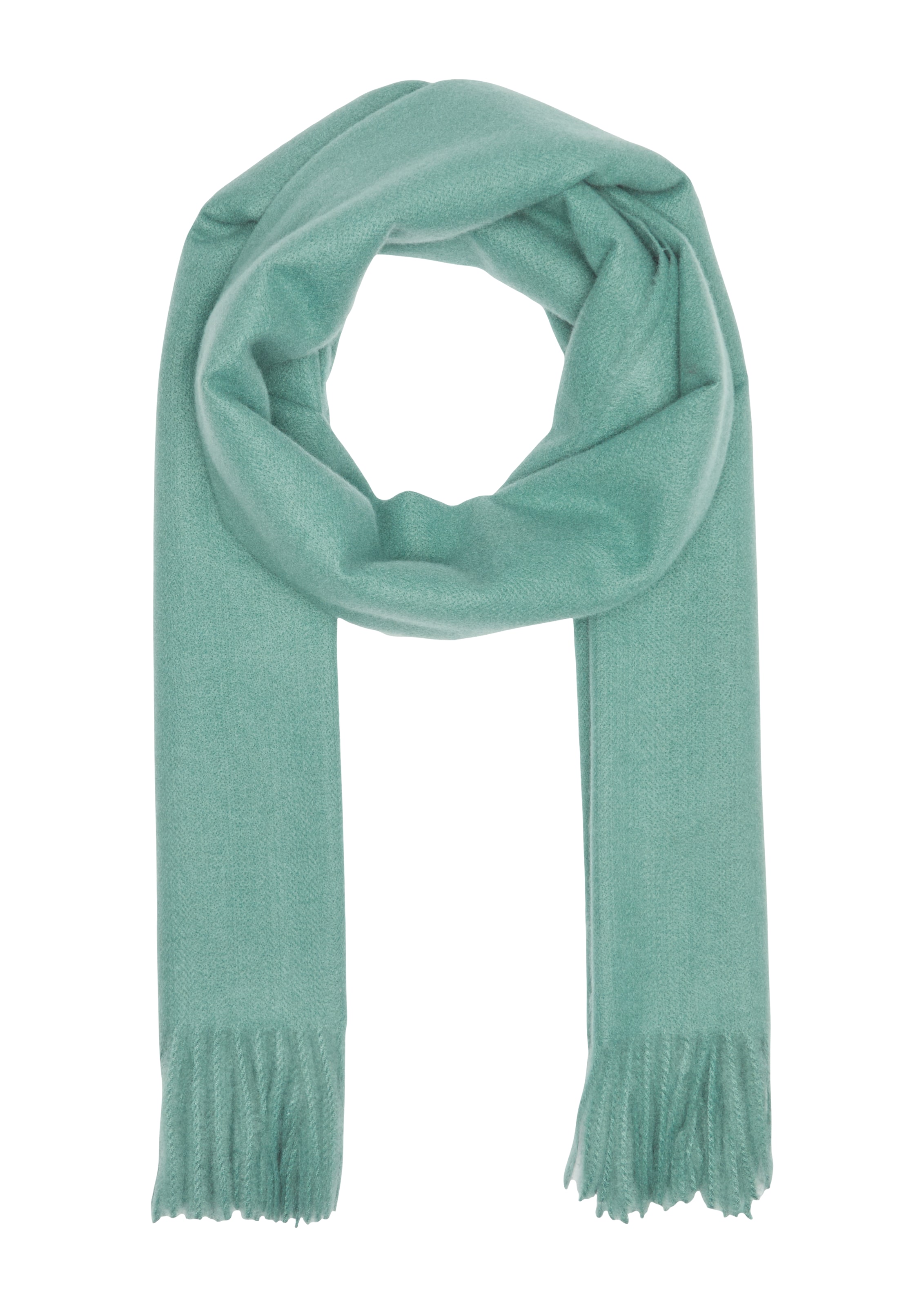 QS Scarf in Blue: front