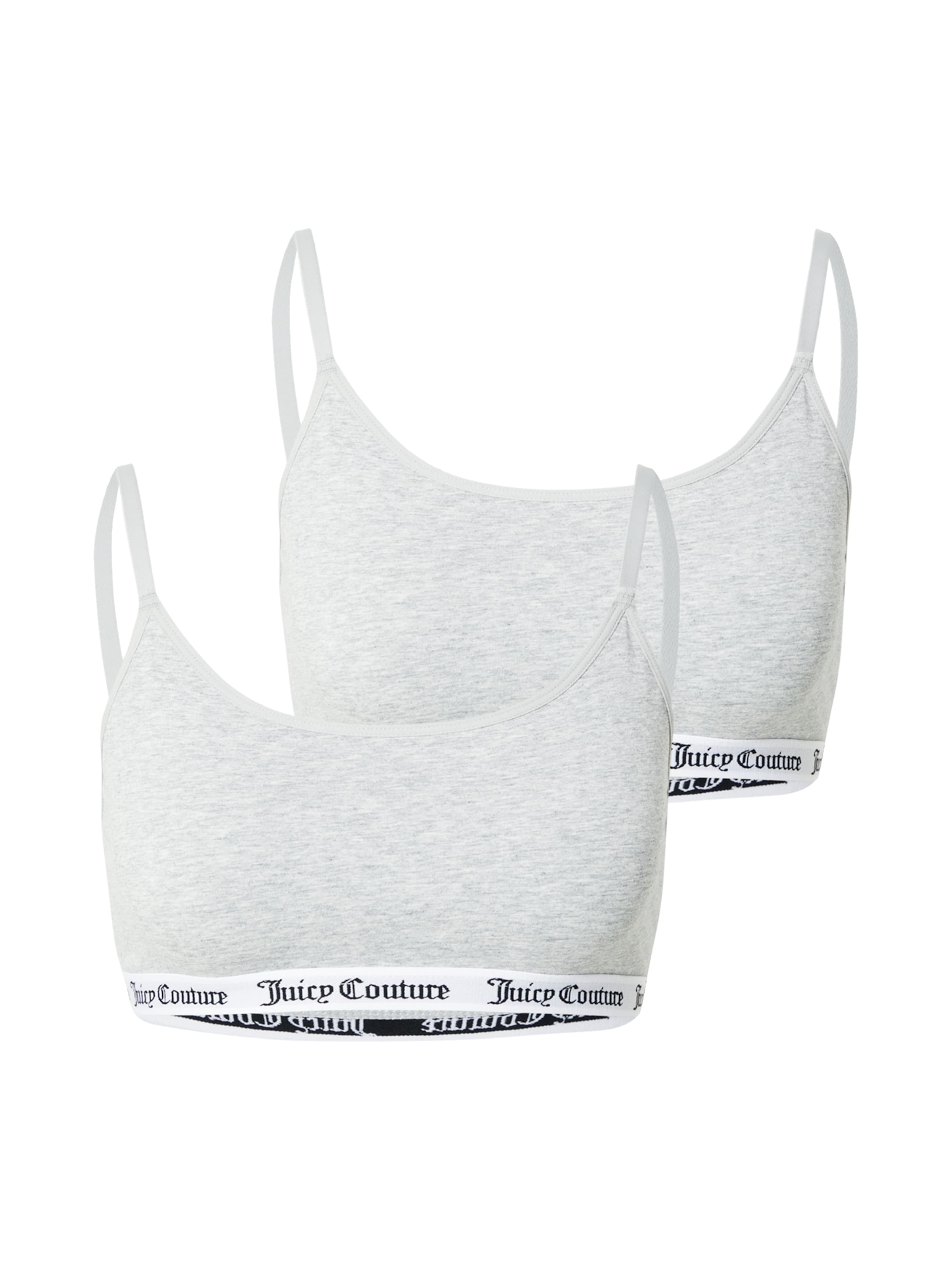 Juicy Couture Бюстье Бюстгальтер в Серый: спереди