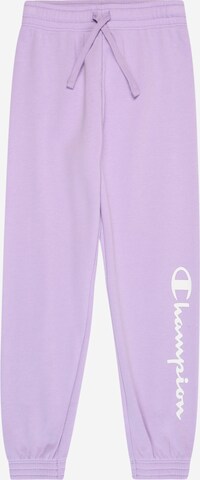 Champion Authentic Athletic Apparel Broek in Lila: voorkant