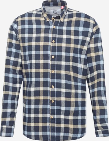 Kronstadt Slim fit Button Up Shirt 'Dean' in Blue: front