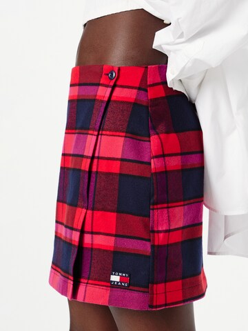 Tommy Jeans Spódnica w kolorze czerwony