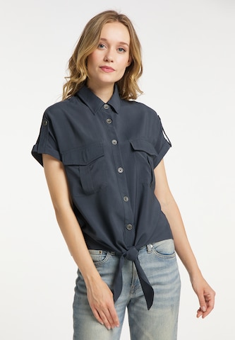 DreiMaster Vintage - Blusa en gris: frente