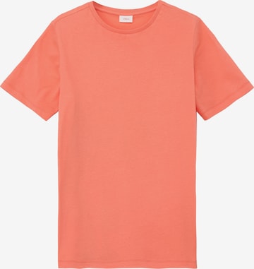 T-Shirt s.Oliver en orange : devant