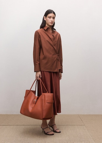 MANGO Blouse 'David' in Orange