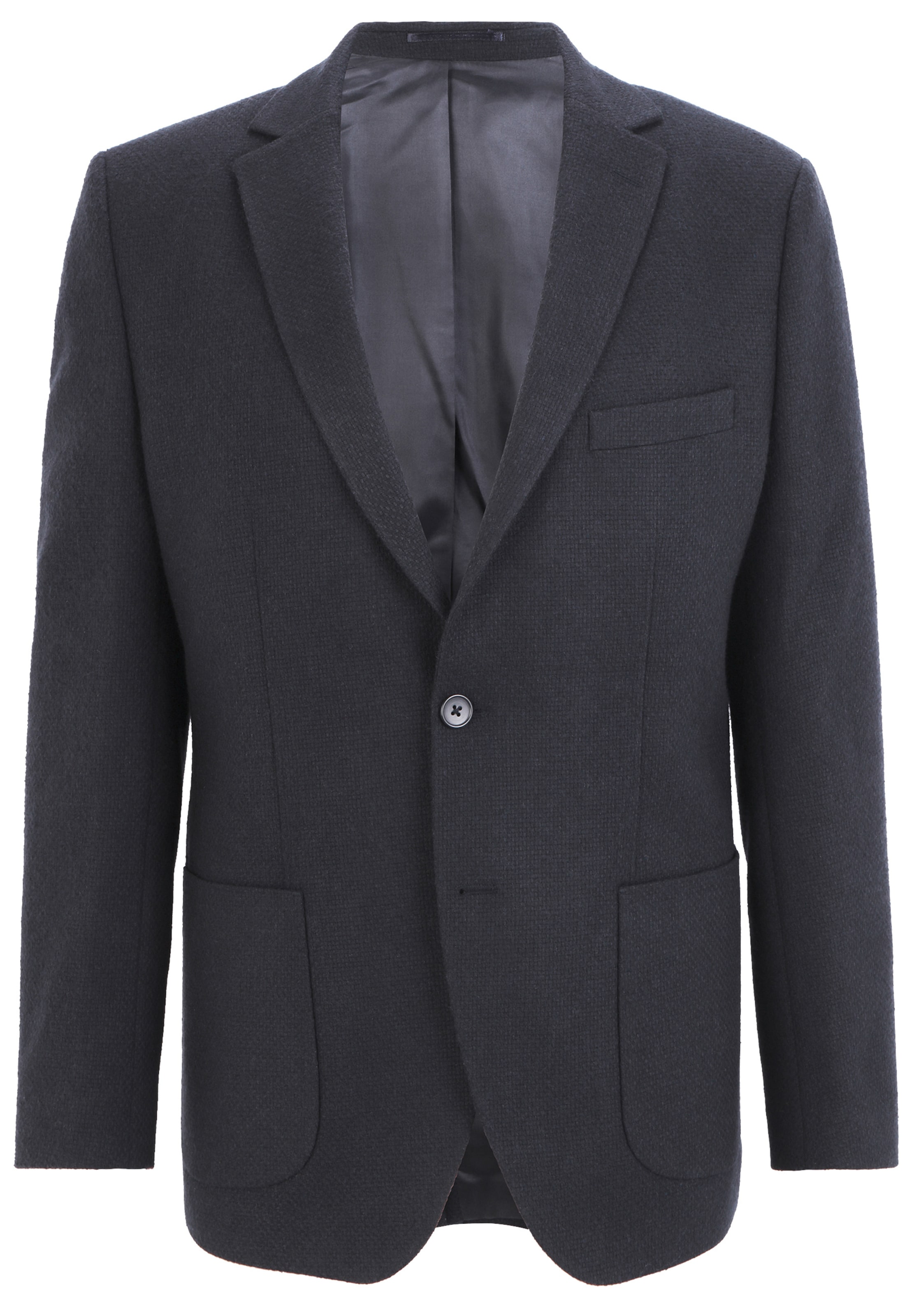 Steffen Klein Slim fit Business-colbert in Blauw: voorkant