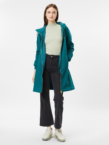 Danefae Between-Seasons Coat 'Jane' in Blue