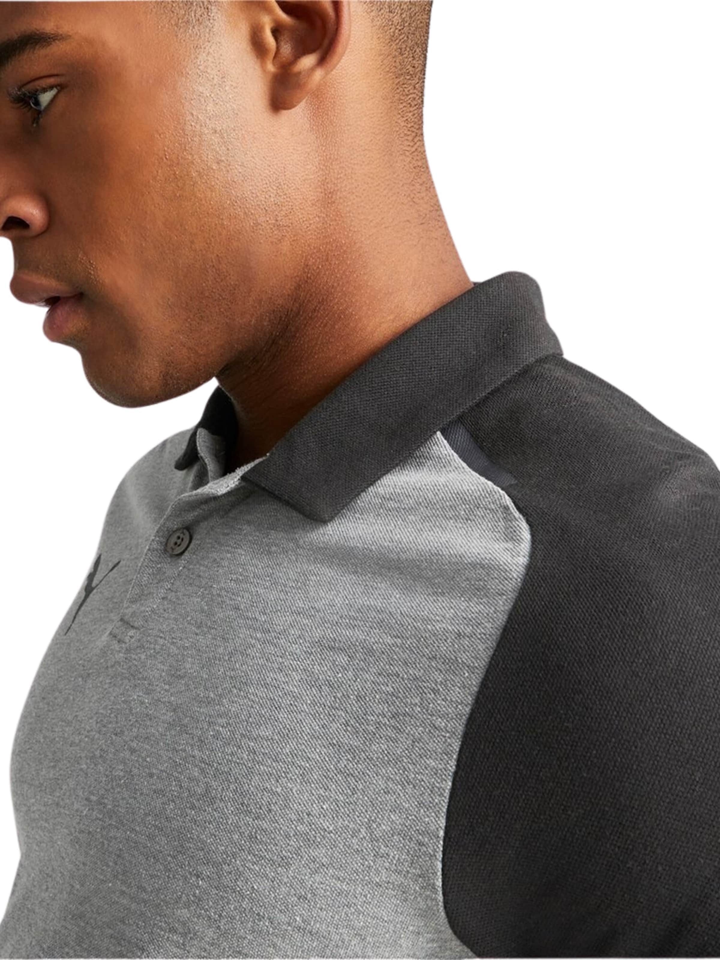 PUMA Функционална тениска 'Team Cup' в сиво