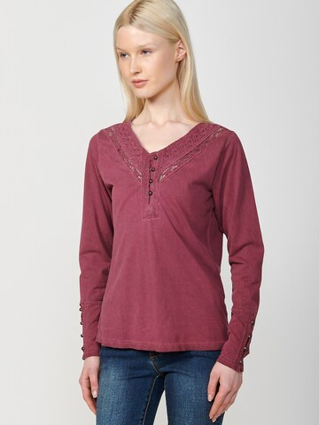 KOROSHI Shirt in Red