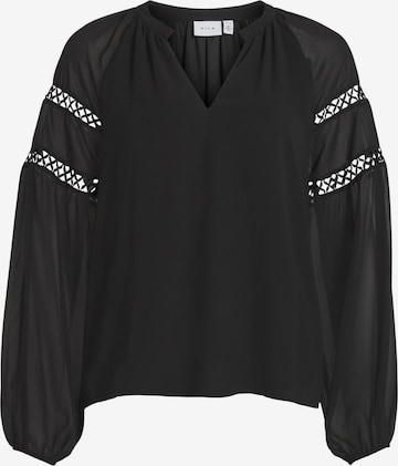 VILA - Blusa 'Ura' en negro: frente