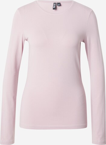 T-shirt 'SIRENE' PIECES en rose : devant