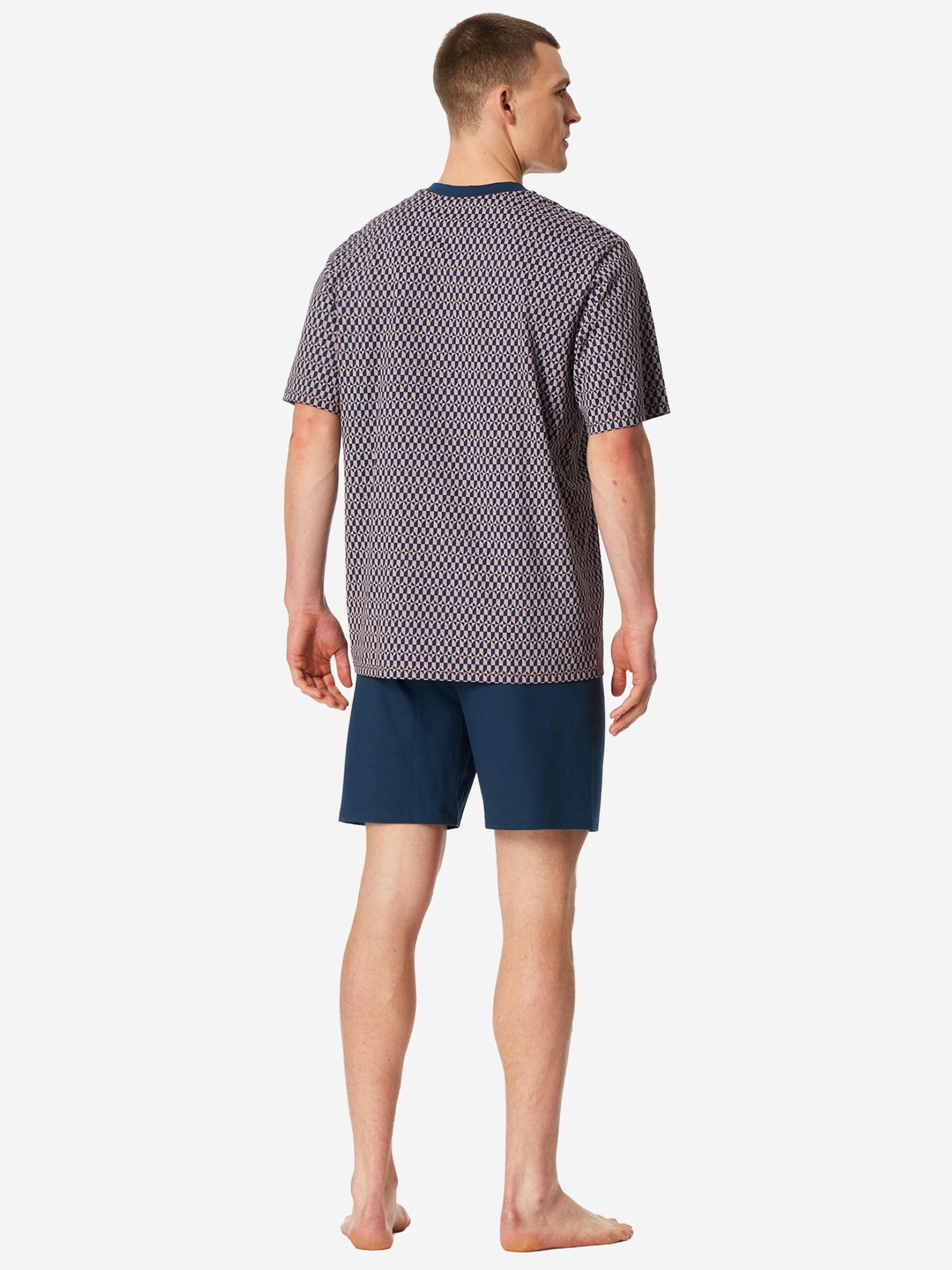 Pyjama long ' Comfort ' SCHIESSER en bleu