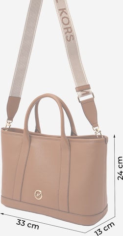 MICHAEL Michael Kors Handbag 'LUISA' in Brown