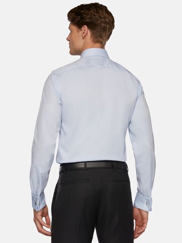 Boggi Milano Regular fit Zakelijk overhemd in Blauw