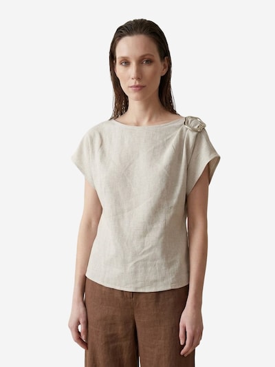 My fashion Chemisier en L en beige, Vue avec produit