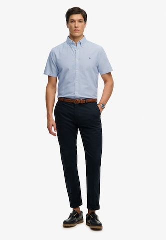 Coupe regular Chemise Superdry & Co en bleu