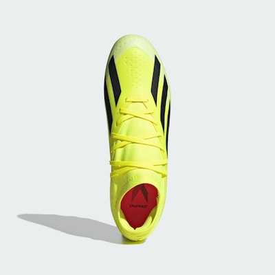 ADIDAS PERFORMANCE Soccer Cleats 'X Crazyfast League' in Yellow / Lemon / Black, Item view