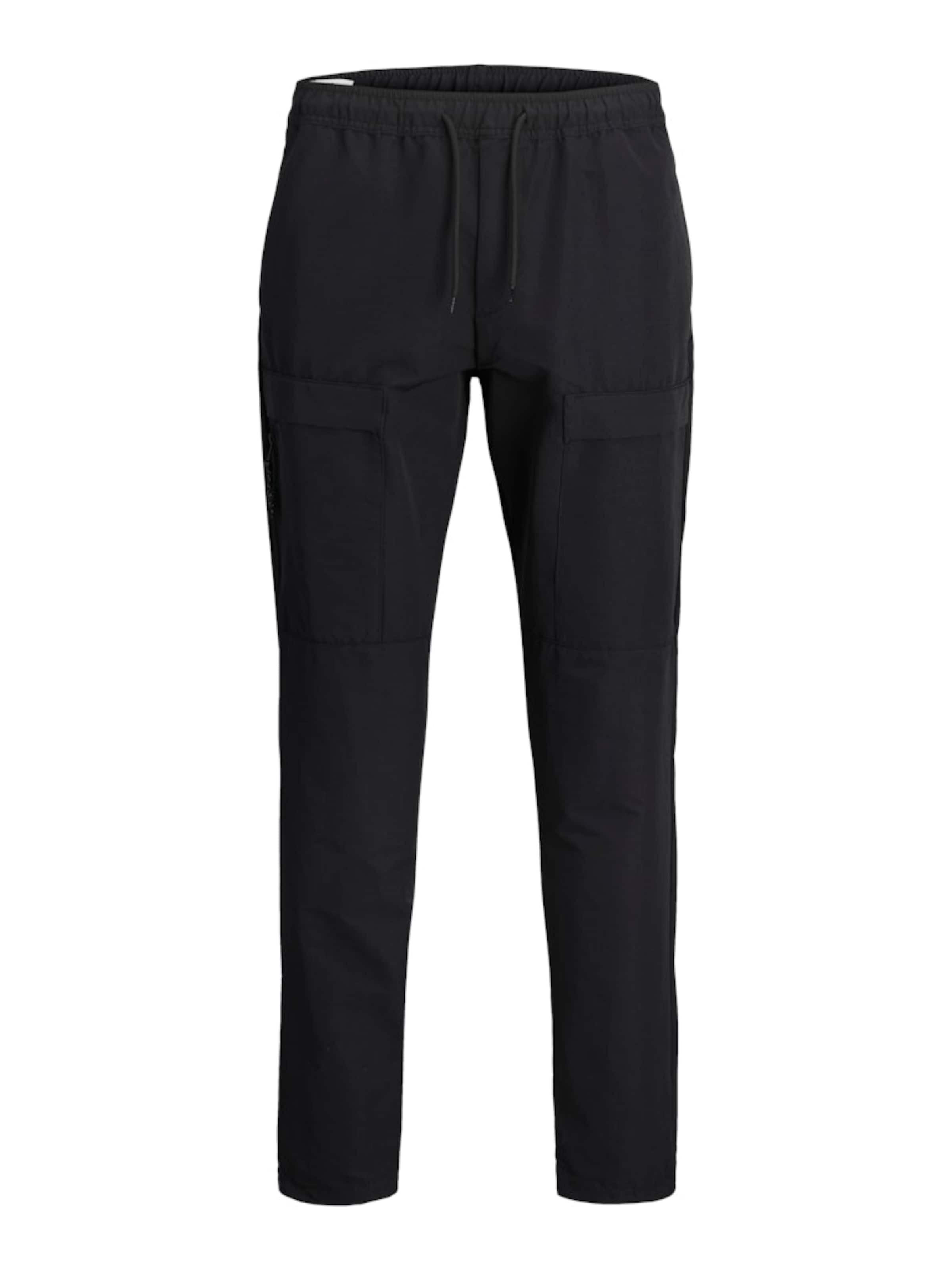 Regular Pantalon cargo 'JPSTKane' JACK & JONES en noir : devant