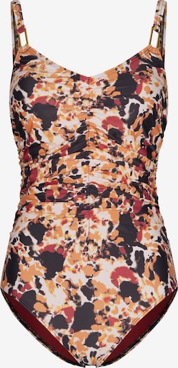 Pastunette Shapingbadeanzug 'V-neck swimsuit' in S in mischfarben, Produktansicht
