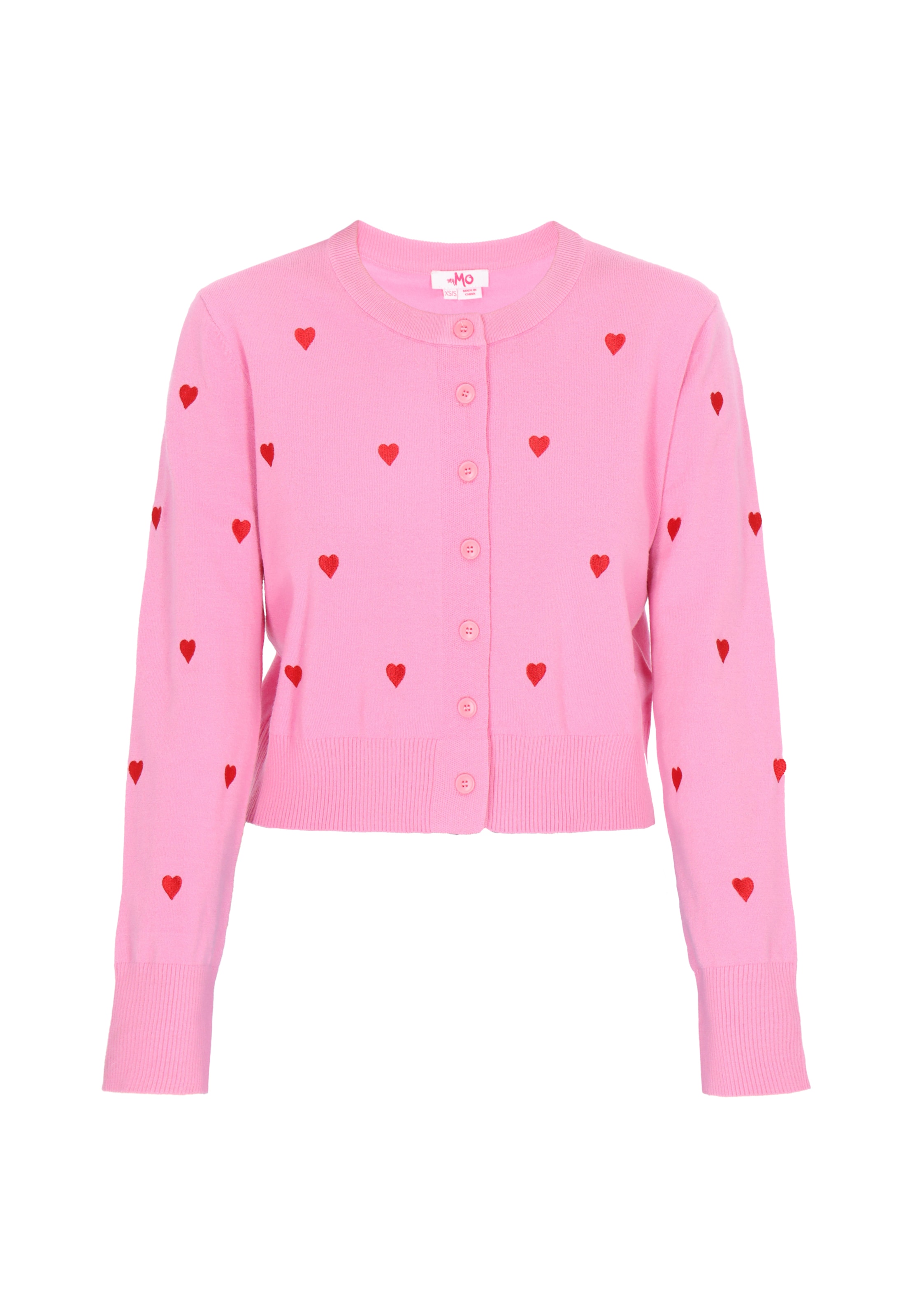 MYMO Kampsun, värv roosa: eest vaates