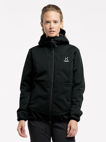Haglöfs Outdoor Jacket 'Multi Flex' in Black: front