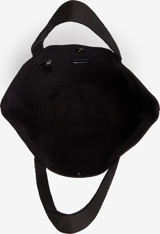 KARL LAGERFELD JEANS Nakupovalna torba ' Monogram ' | črna barva