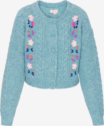 IZIA Oversized vest 'Fashion Look' in Blauw: voorkant