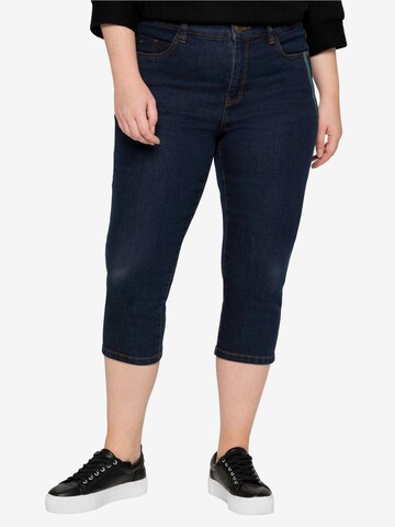 SHEEGO Slimfit Jeans in Blau: predná strana