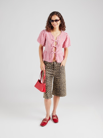 Camicia da donna di Gina Tricot in rosso