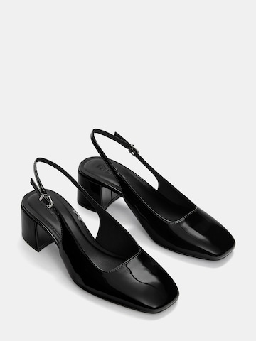 Escarpins à bride arrière Pull&Bear en noir