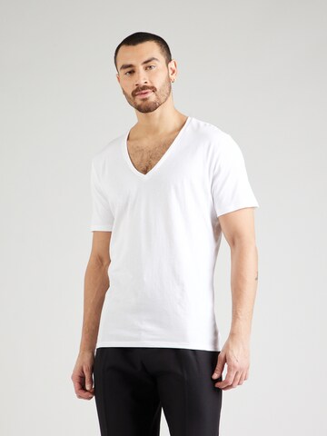DRYKORN Regular Fit Bluser & t-shirts 'Quentin' i hvid: forside