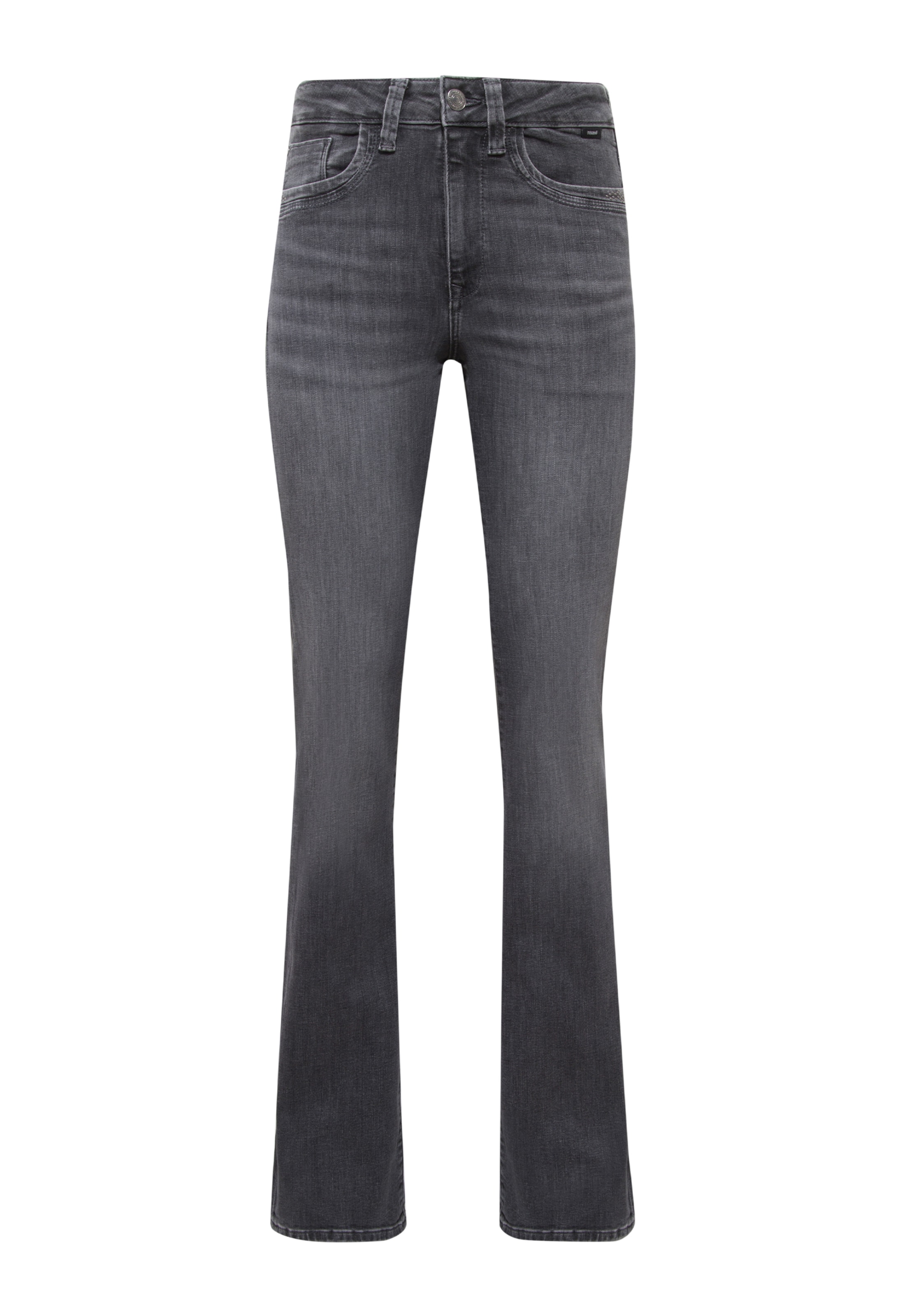 Mavi Bootcut Jeans 'MARIA' in Grau: Vorderseite