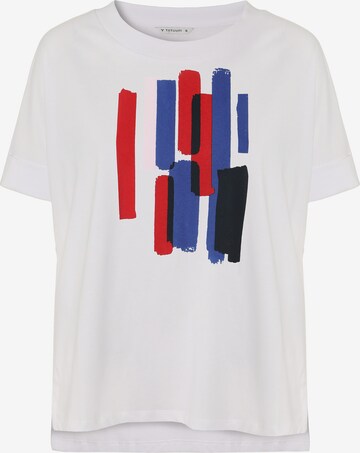 T-shirt 'LIKE 2' TATUUM en blanc : devant