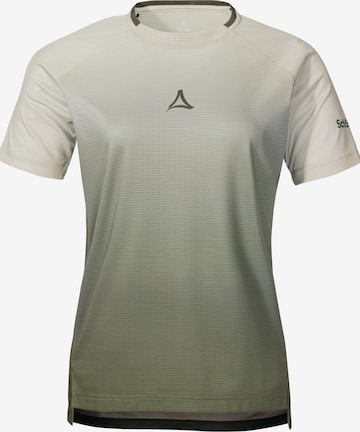 T-shirt fonctionnel ' Bike Shirt Style Koitere WMS ' Schöffel en vert : devant