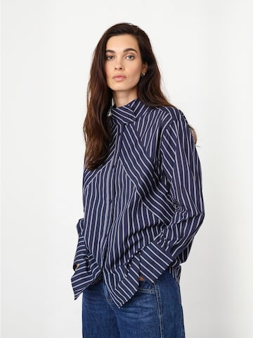Maglietta ' SomoCC ' di co'couture in blu: frontale