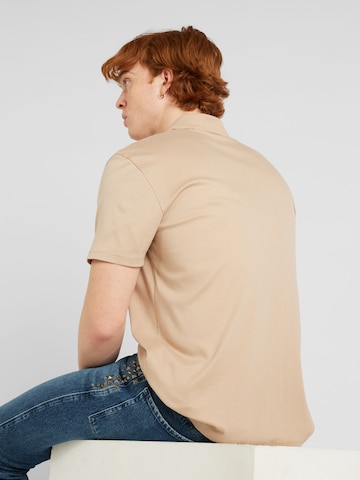 HUGO Red Shirt 'Deresom241' in Beige