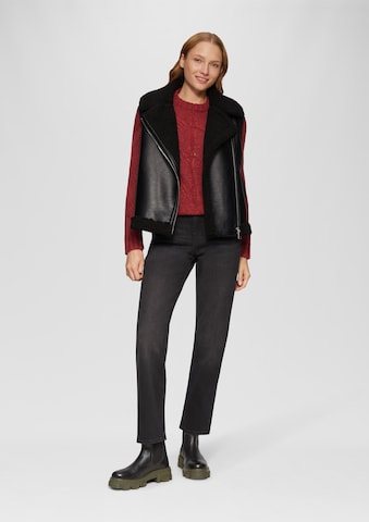 s.Oliver Bodywarmer in Zwart