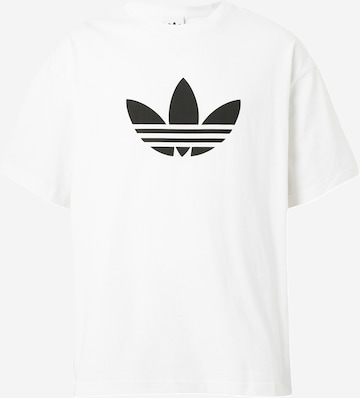 ADIDAS ORIGINALS Футболка 'Adicolor Trefoil' в Белый: спереди