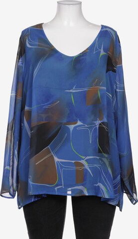 SAMOON Blouse & Tunic in 6XL in Blue: front
