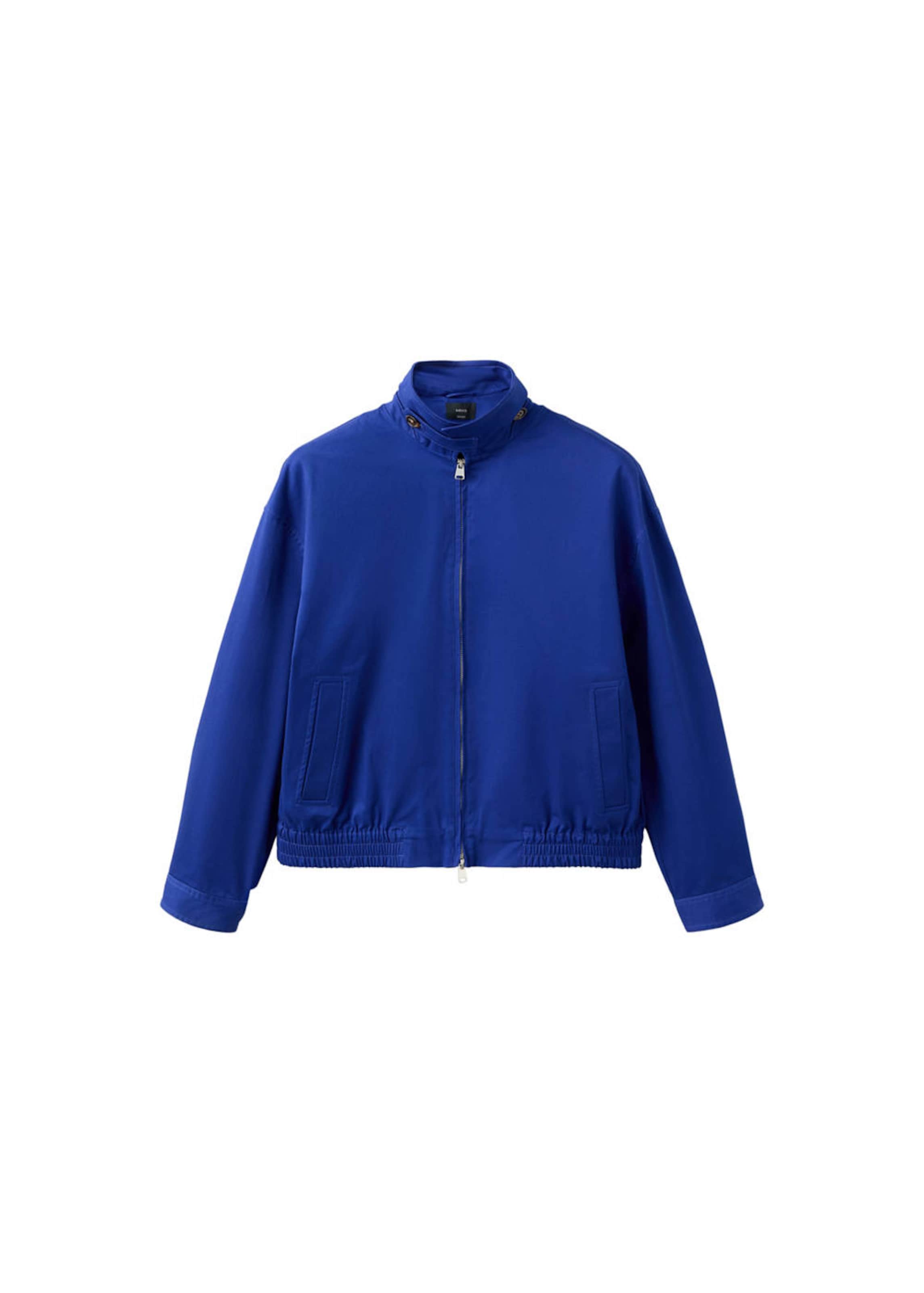 MANGO Jacke 'Mutis' in Blau: Vorderseite