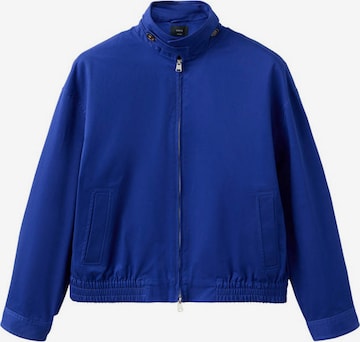 MANGO Jacke 'Mutis' in Blau: Vorderseite