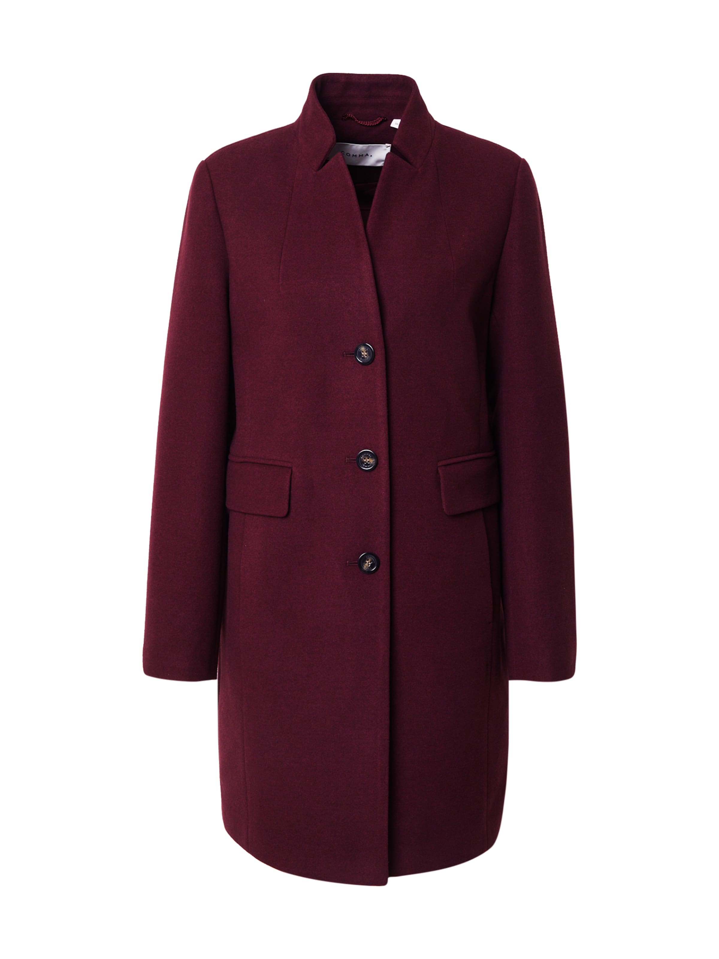 COMMA Płaszcz przejściowy w kolorze czerwony: przód