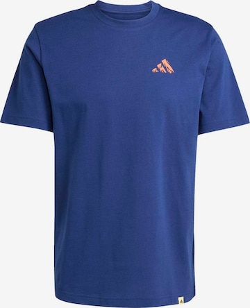 ADIDAS SPORTSWEARTehnička sportska majica 'Hike' - plava boja: prednji dio