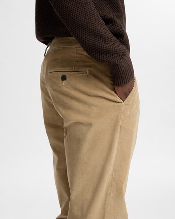 SELECTED HOMME Regular Chino 'Miles' in Beige