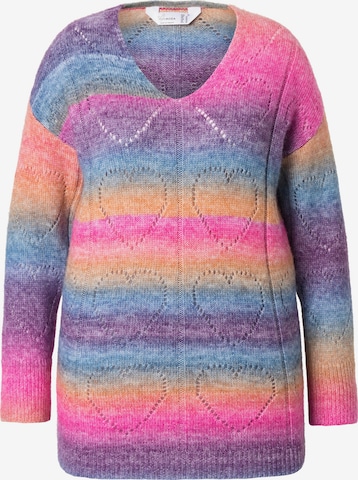 MIAMODA Sweater in Mixed colours: front