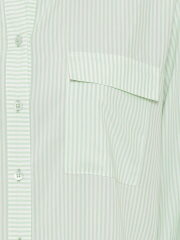 Olsen Bluse in Grün